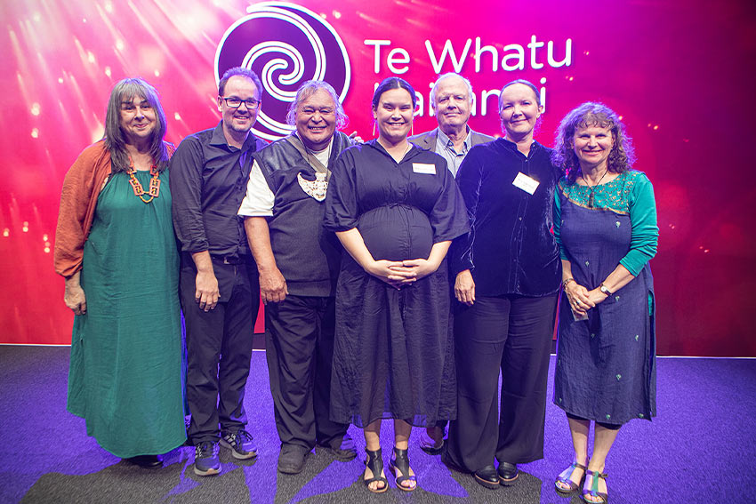 Group photo at the awards