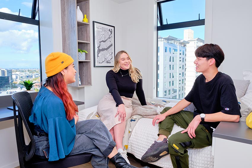 Look inside AUT's accommodation buildings