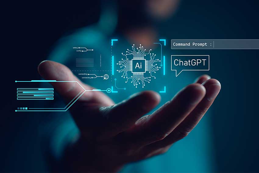 Generic graphic of AI 