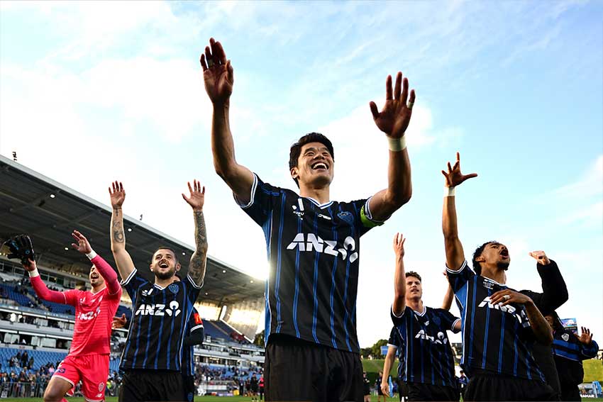 proudly celebrating our partnership with Auckland FC