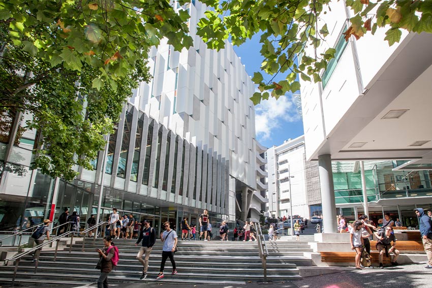 City Campus at AUT in summer