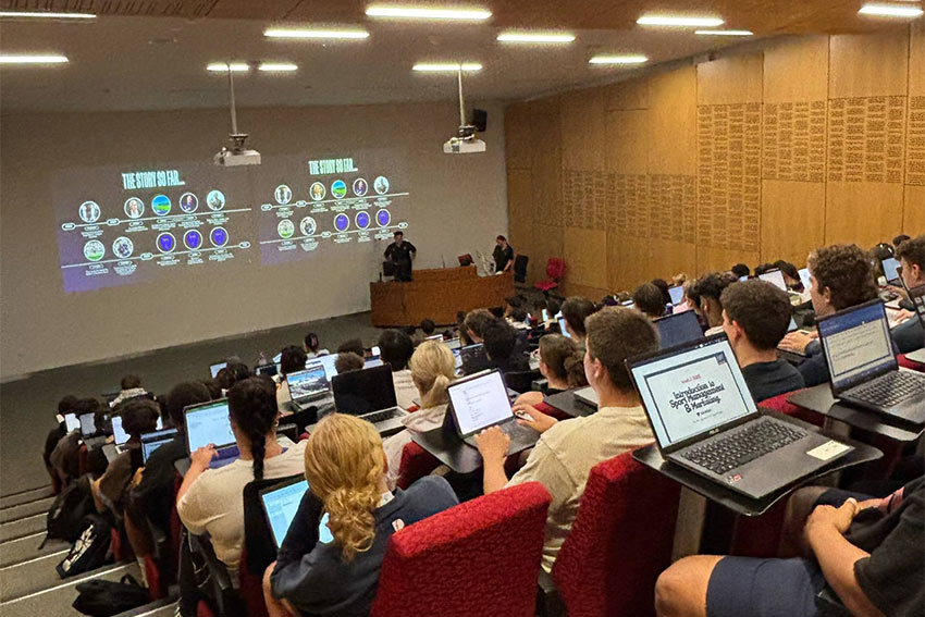 Lectures at AUT with Auckland FC