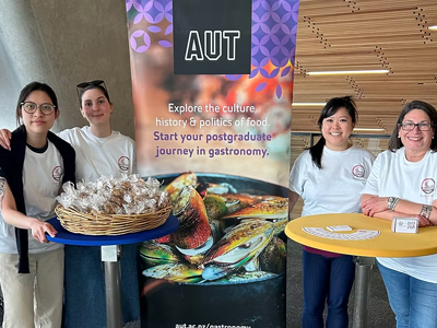 Food Lab and volunteers