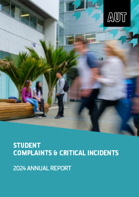 Student Complaints Annual Report Cover